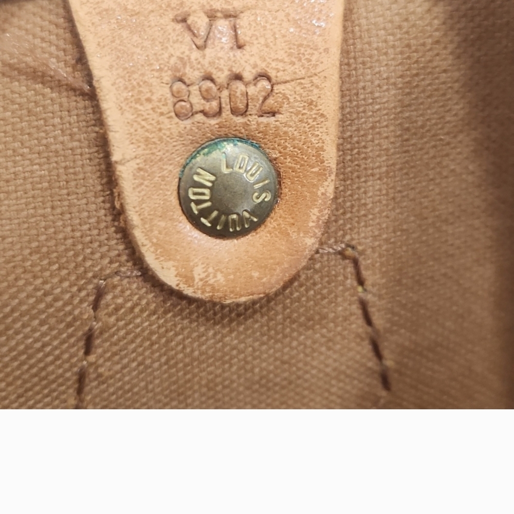 Louis Vuitton Brown Monogram Satchel - Picture 9 of 15